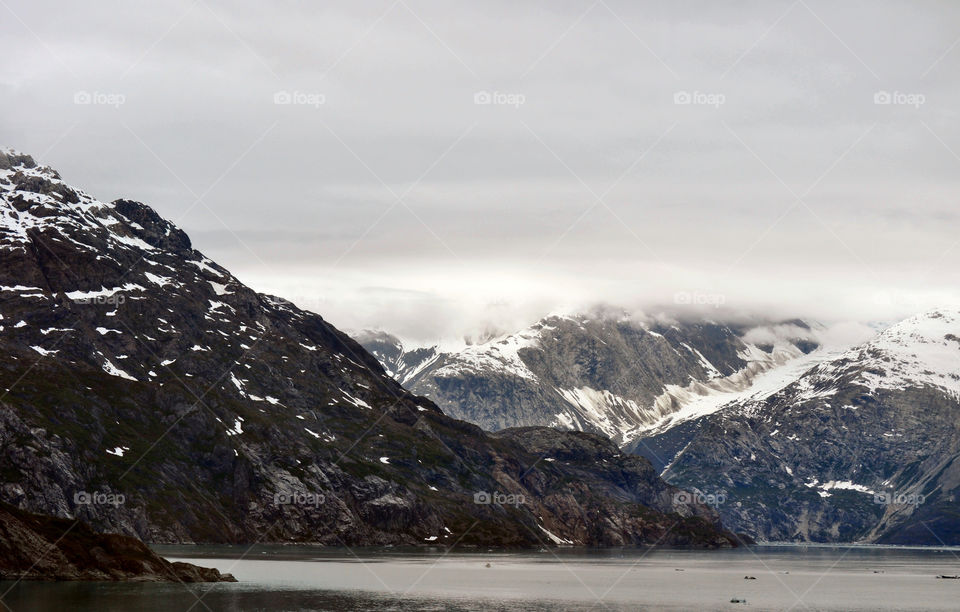 snow mountain ice hill by refocusphoto