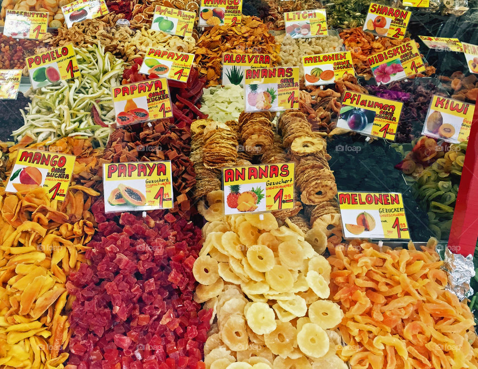 Dried Fruit Stand