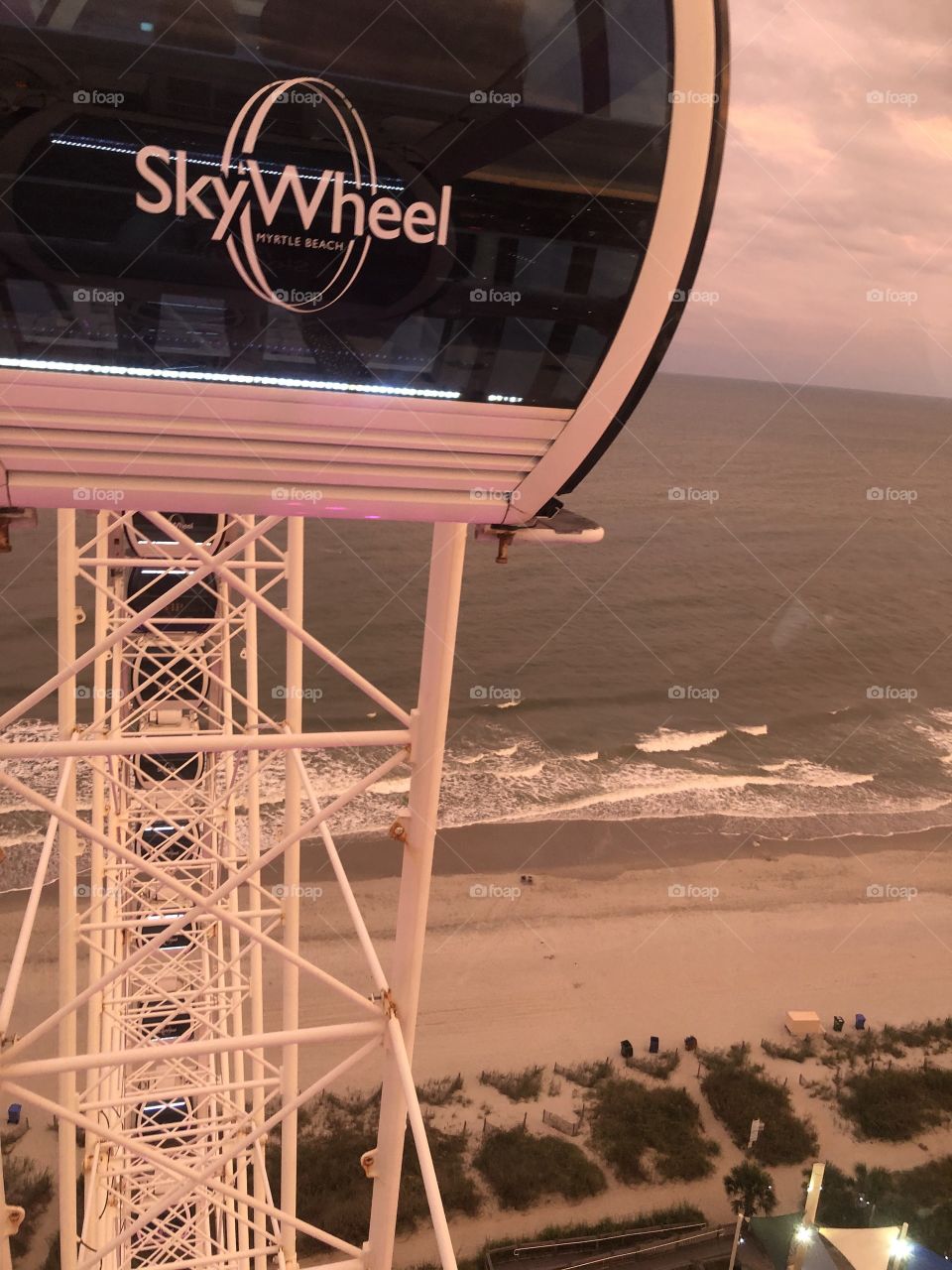 Skywheel view of Myrtle Beach 