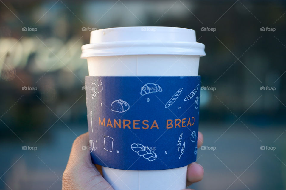 Coffee time at Manresa Bread, 276 N Santa Cruz Ave, Los Gatos, CA 95030, USA 💙💚