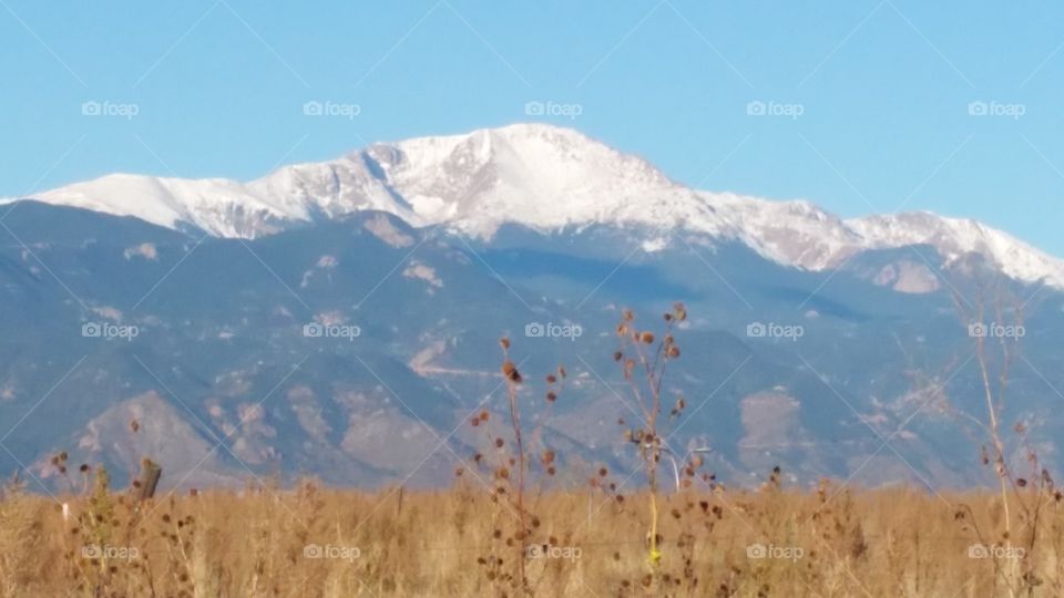 Sky, Snow, Mountain, Outdoors, No Person