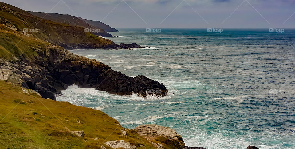 Rugged Cornish Coastline