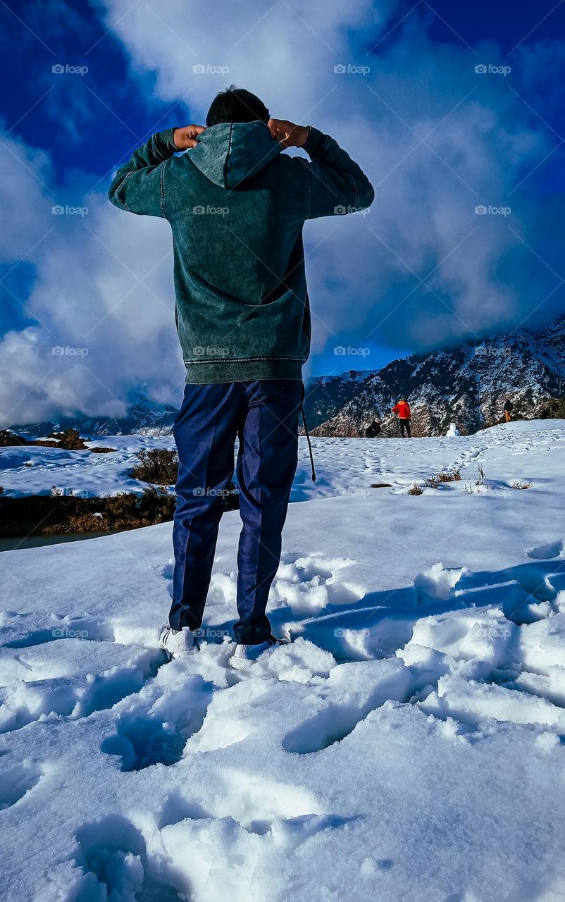people playing on snow