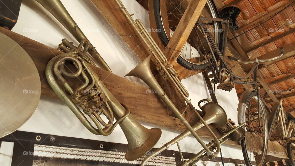 old musical decoration