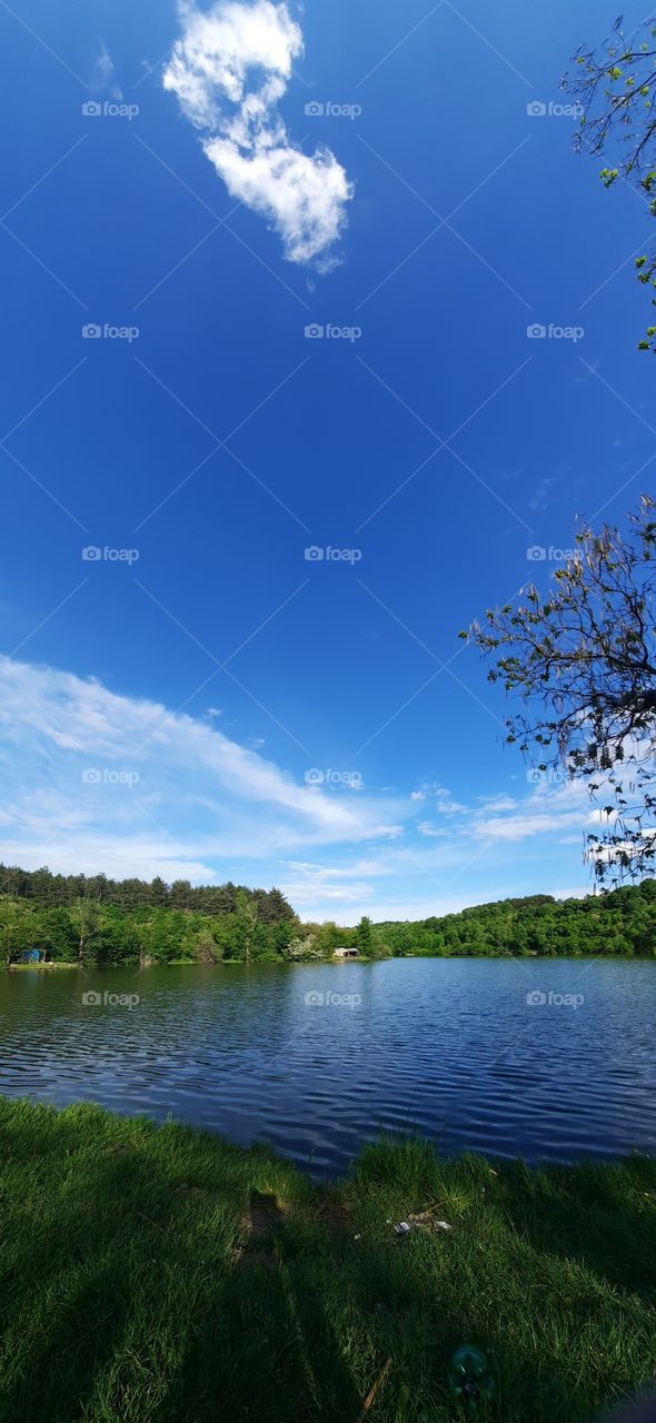 Enjoying the beautiful view 🏞