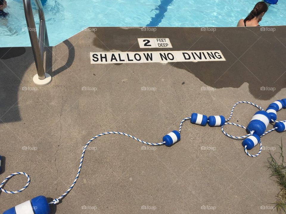 Summer fun at the pool