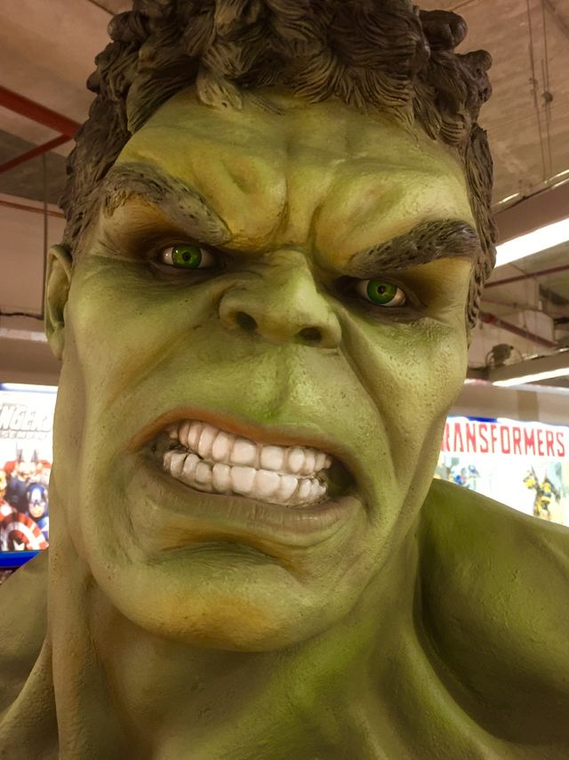 The incredible Hulk