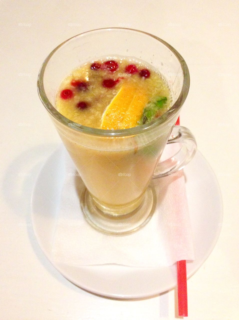 Winter non alcoholic drink 