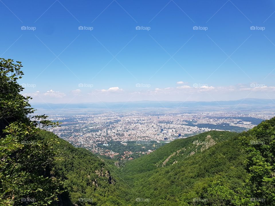 Beautiful view of Sofia
