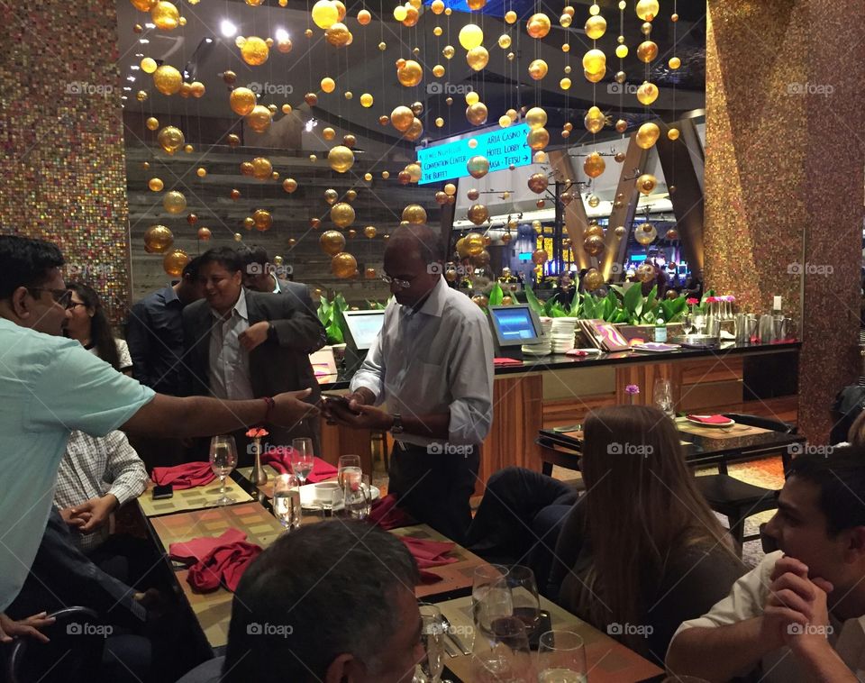 People, Group, Restaurant, Many, Commerce