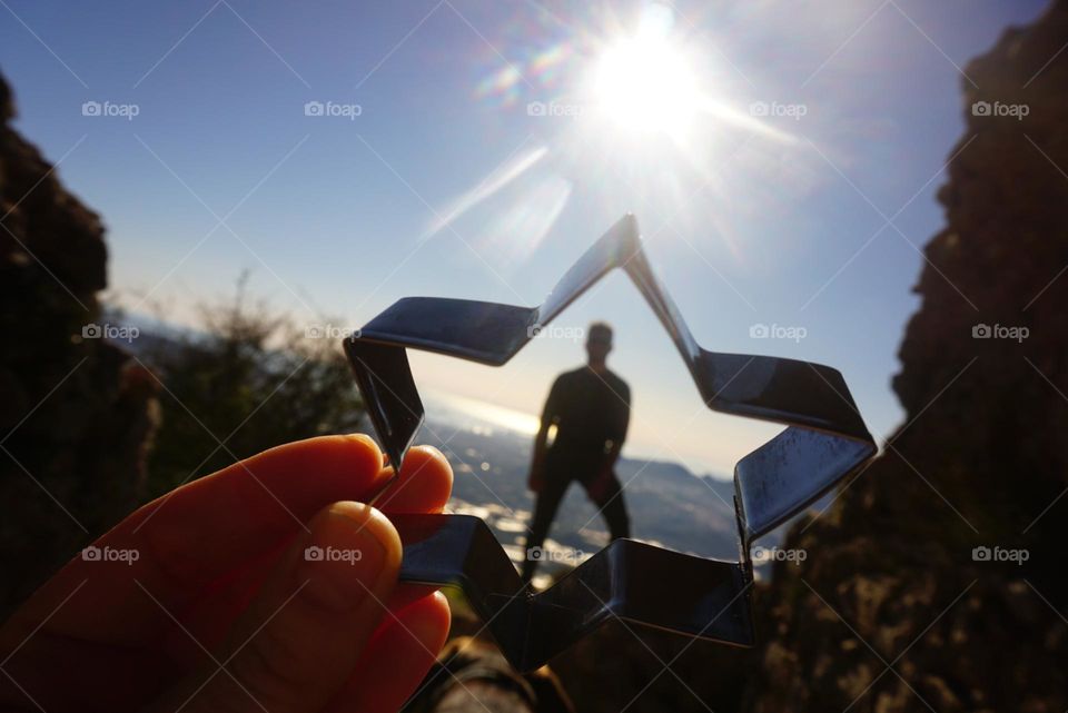 Rock#sky#adventure#human#silhouette