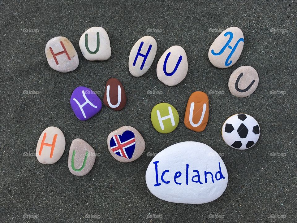 Hu, hu, hu, Iceland's Viking chant on painted stones 