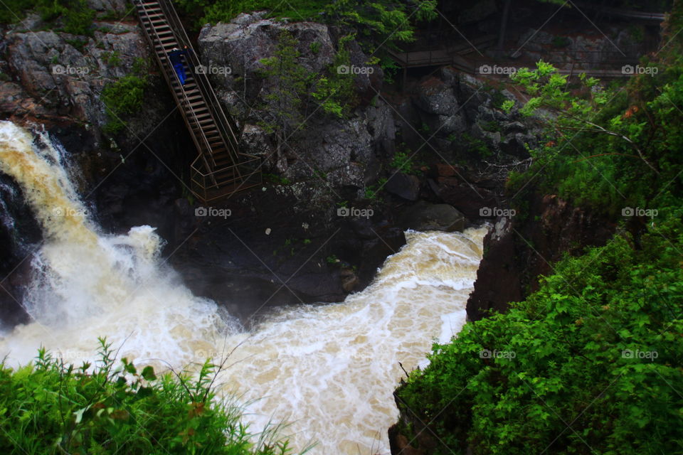 High Falls Gorge - Ausable River