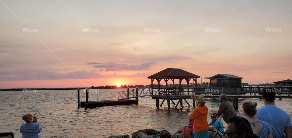 Sunset Tybee Island