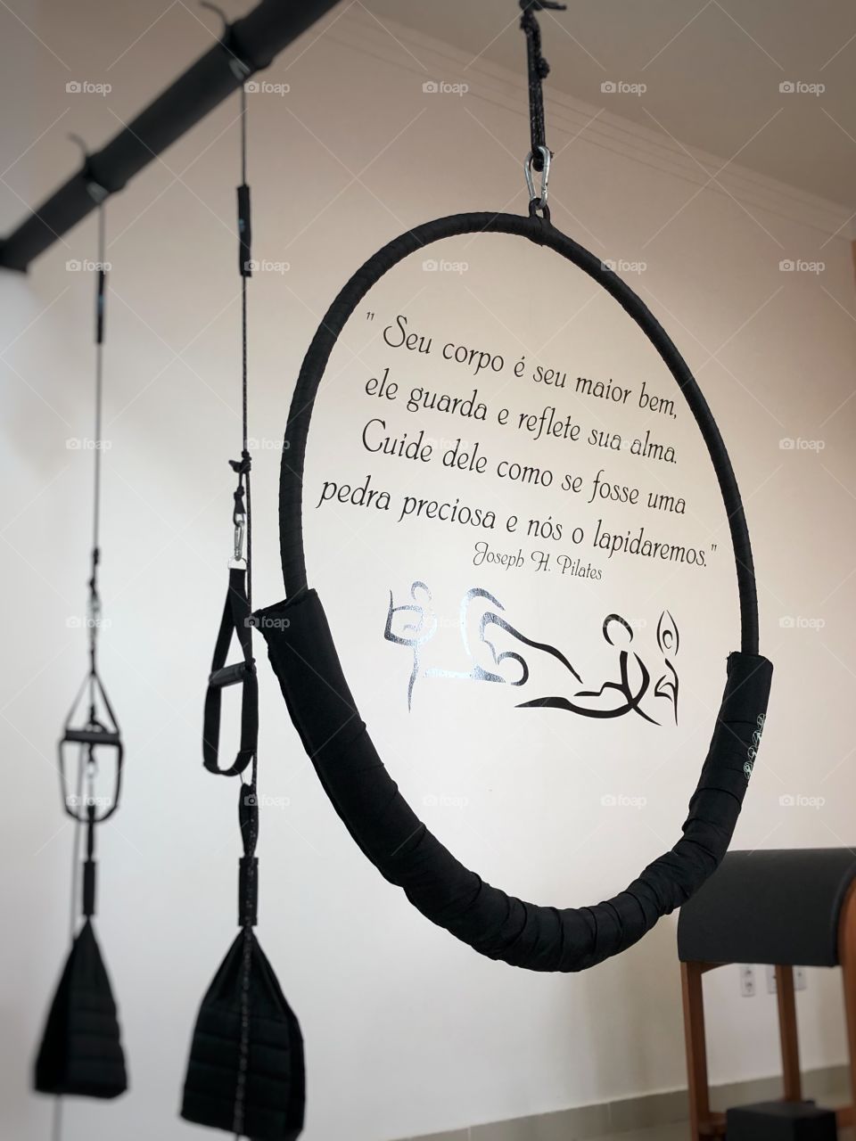 Pilates equipment... “Your body is your most priceless possession; you've go to take care of it as s gemstone and we will carve it”, by Joseph Pilates. Pilates: a great way to stay fit - body and mind.