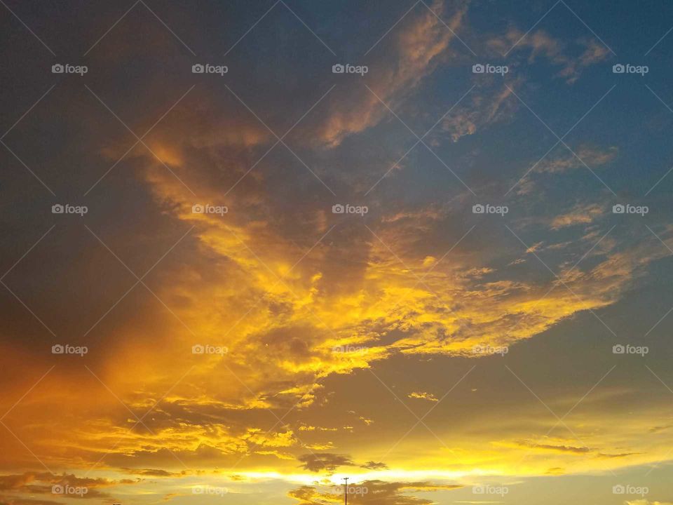 Cloudy Sunset