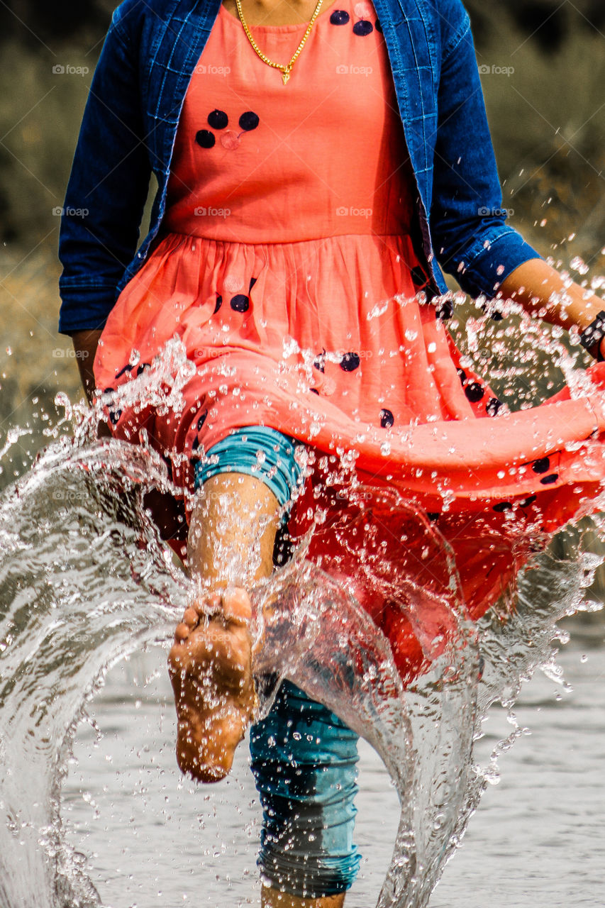 leg kicking water images.  enjoying summer season