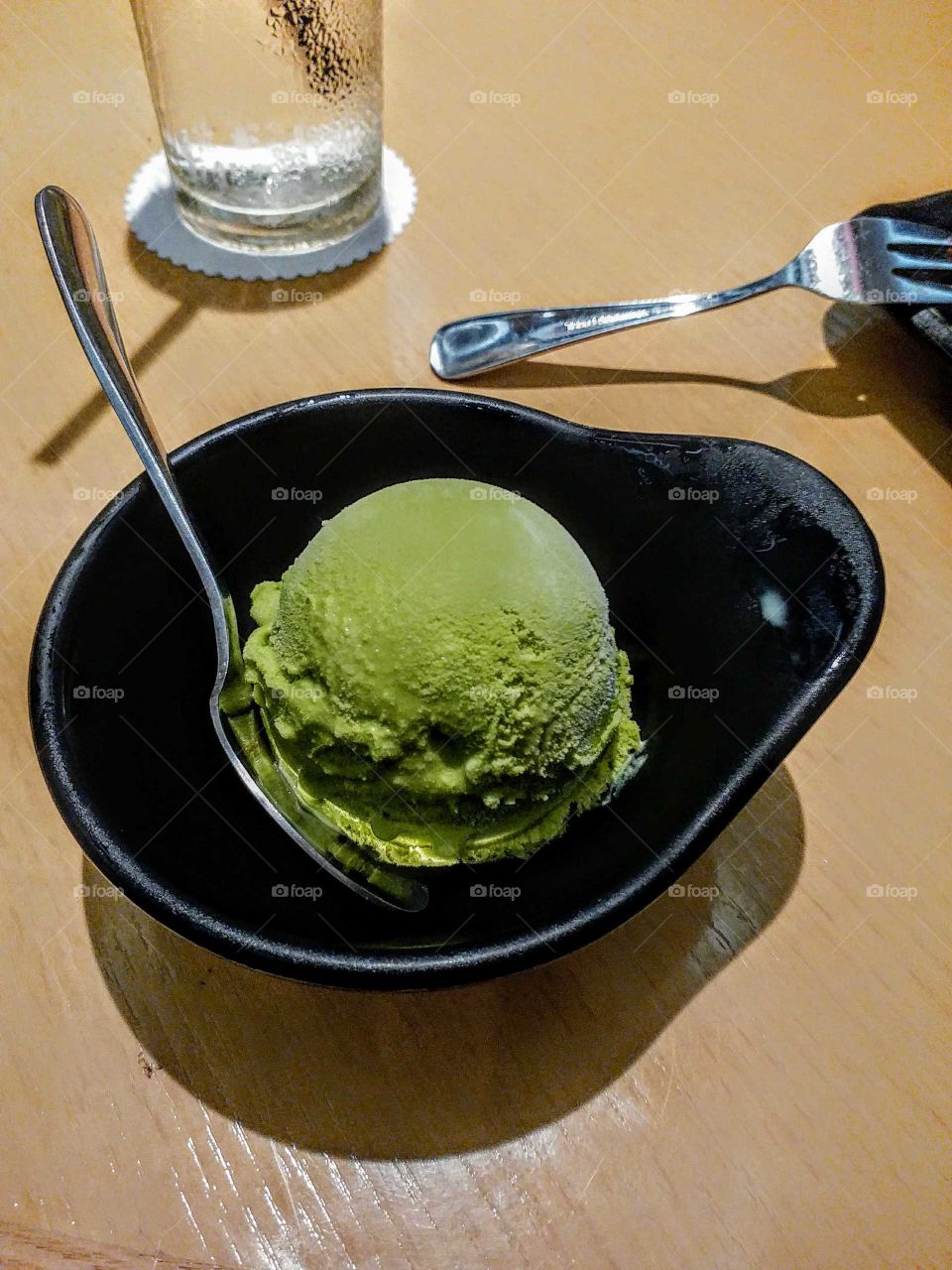matcha ice cream😋