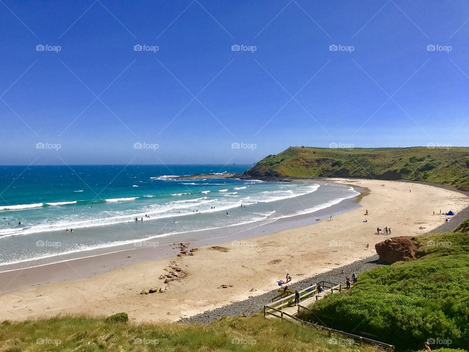 Nice summers day, time for the beach