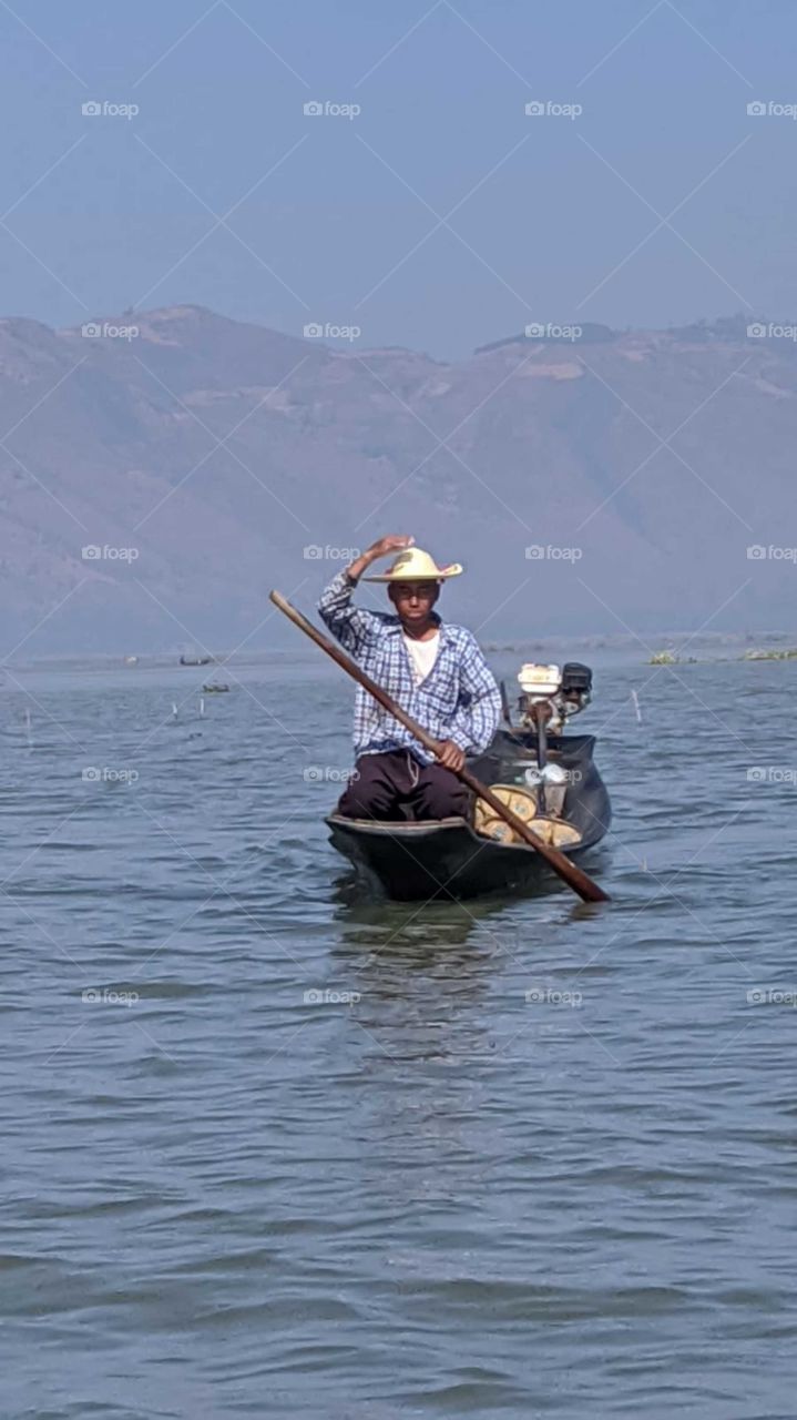 People, Watercraft, Water, Fisherman, Man