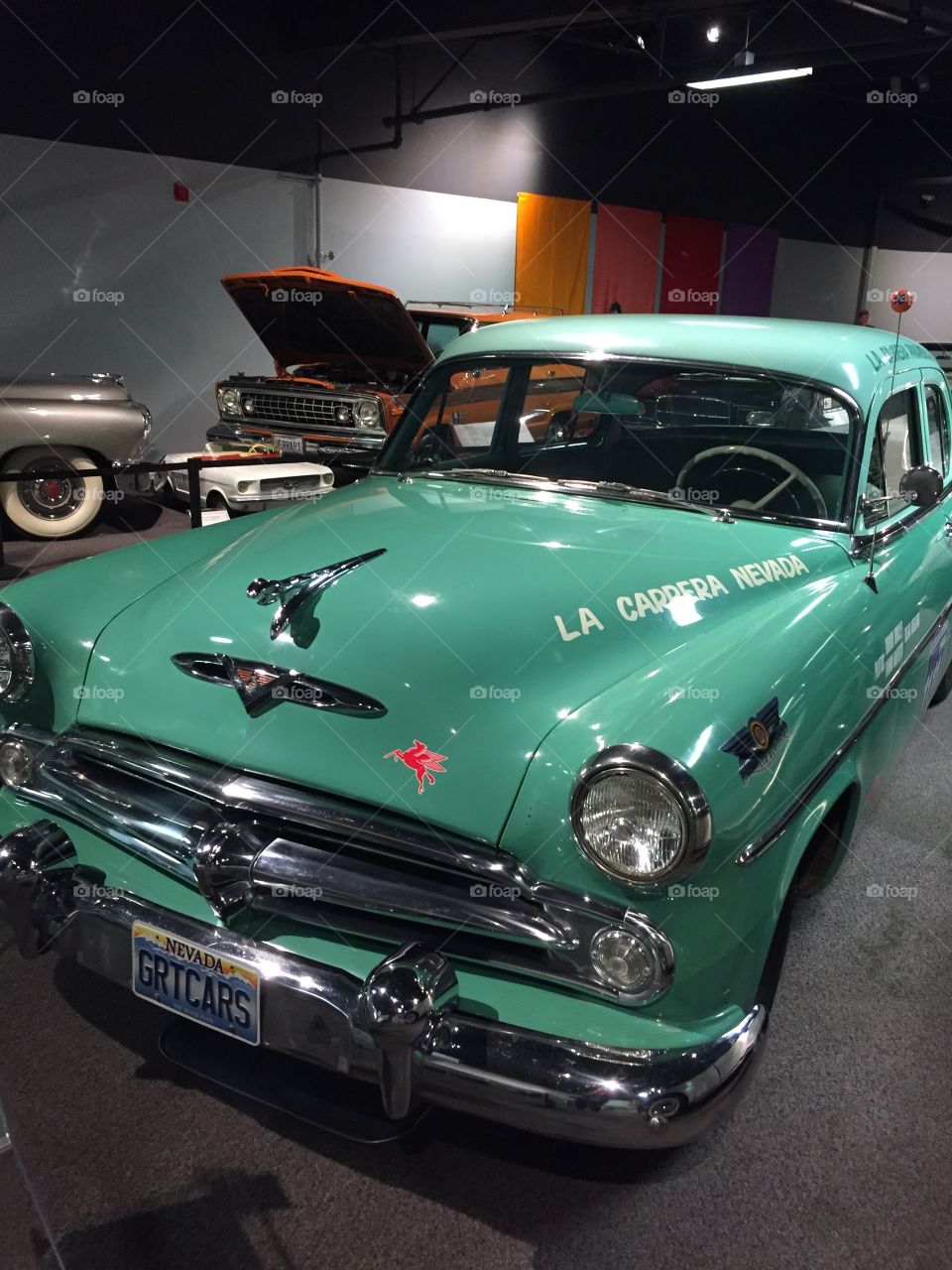 Car Museum in Reno, Nevada. These old cars are awesome! They are kept in excellent condition, and colors are amazing!