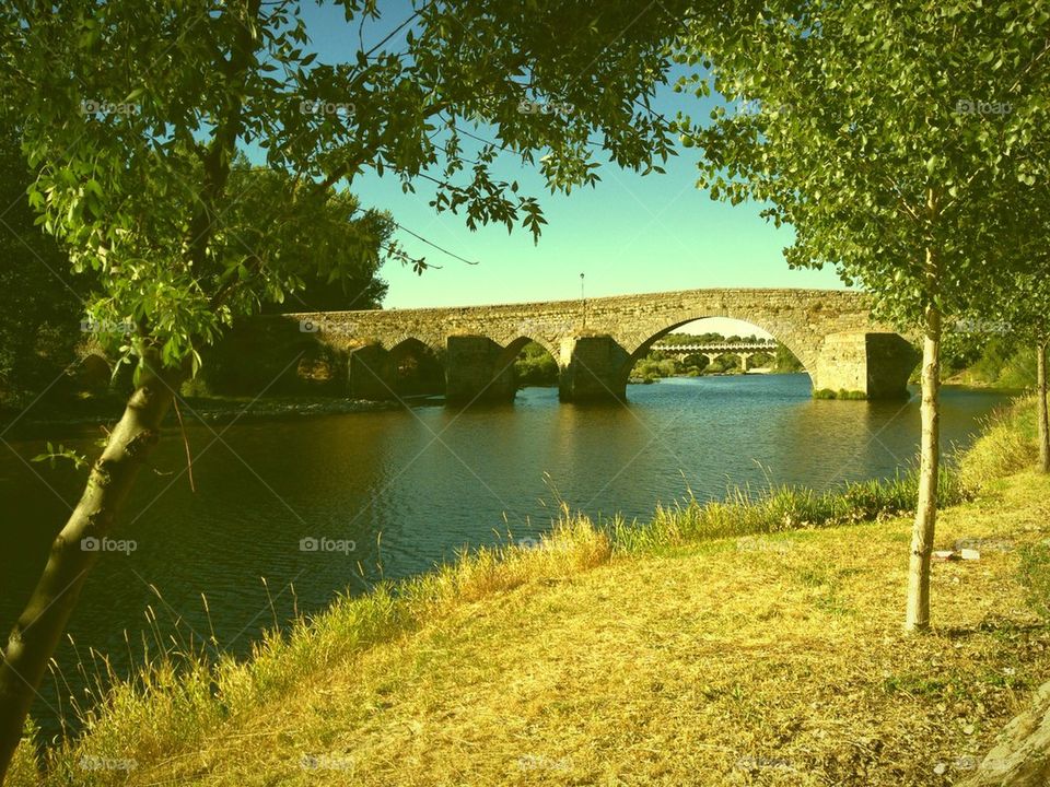 Río tormes, puente romano