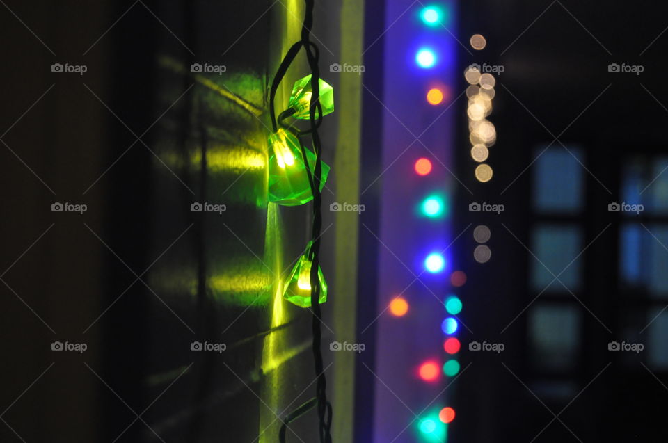 Green lights at the party, 2014