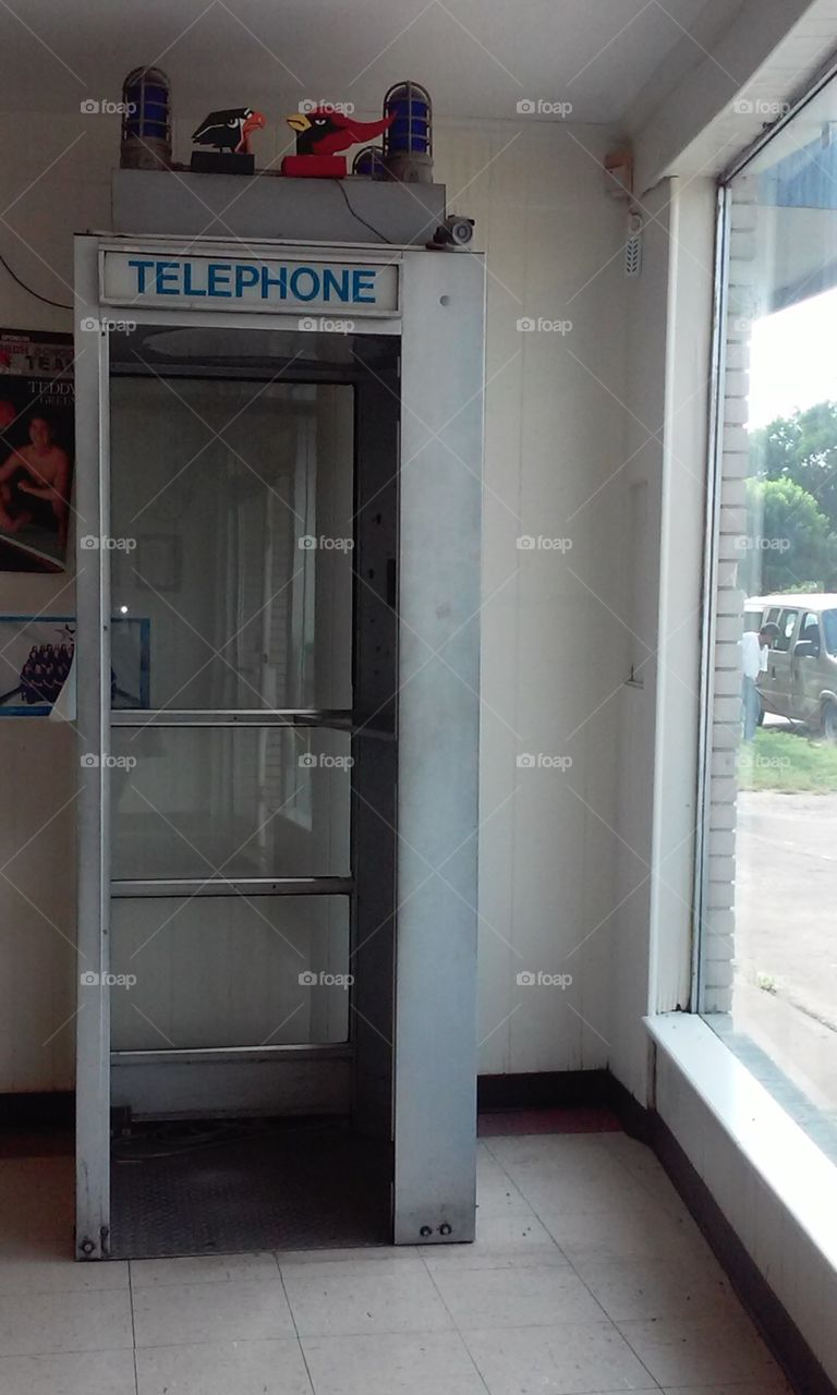 phone booth. superman 