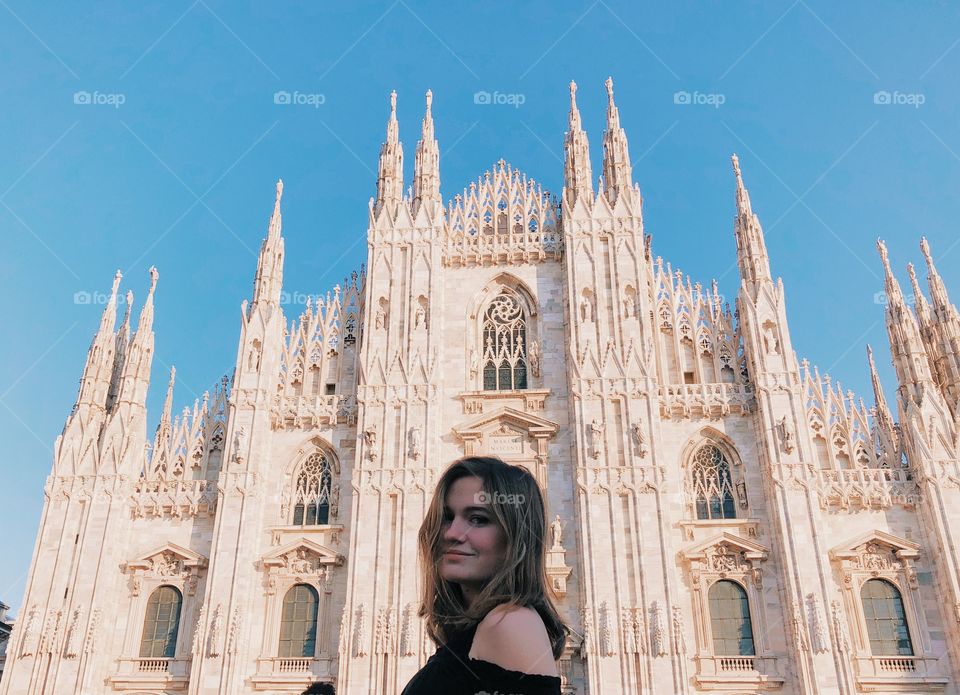 The Milan Cathedral - few places have made my jaw drop like this! As I walked out of the metro station, I gasped in awe. This building is gorgeous! 