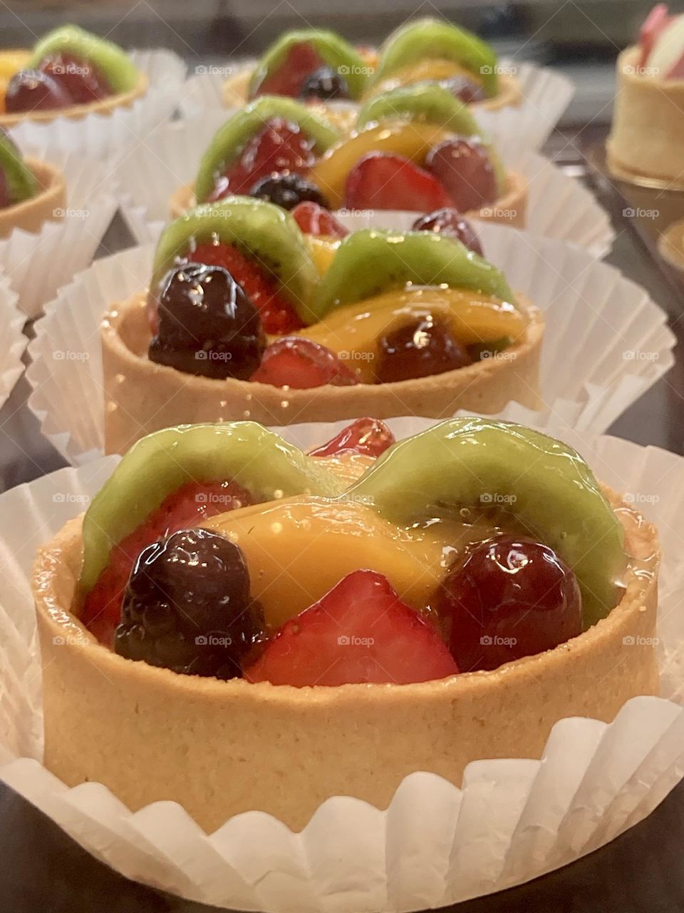 Beautiful and colorful desserts 