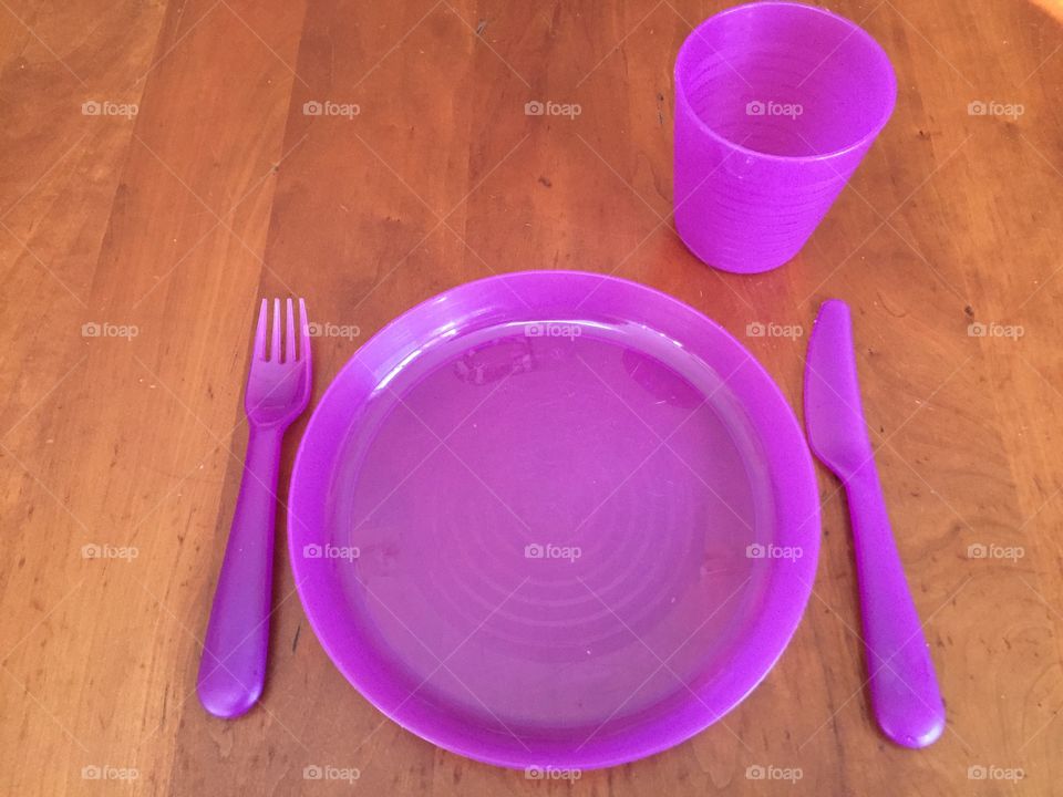 Purple ready to eat