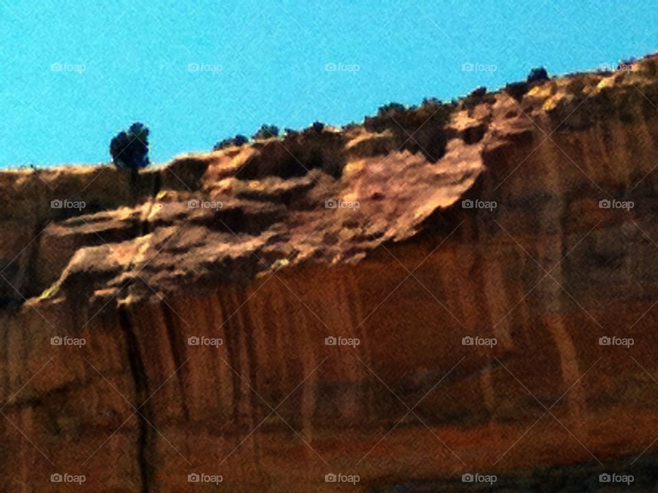 Cliffs at grand Mesa, Colorado