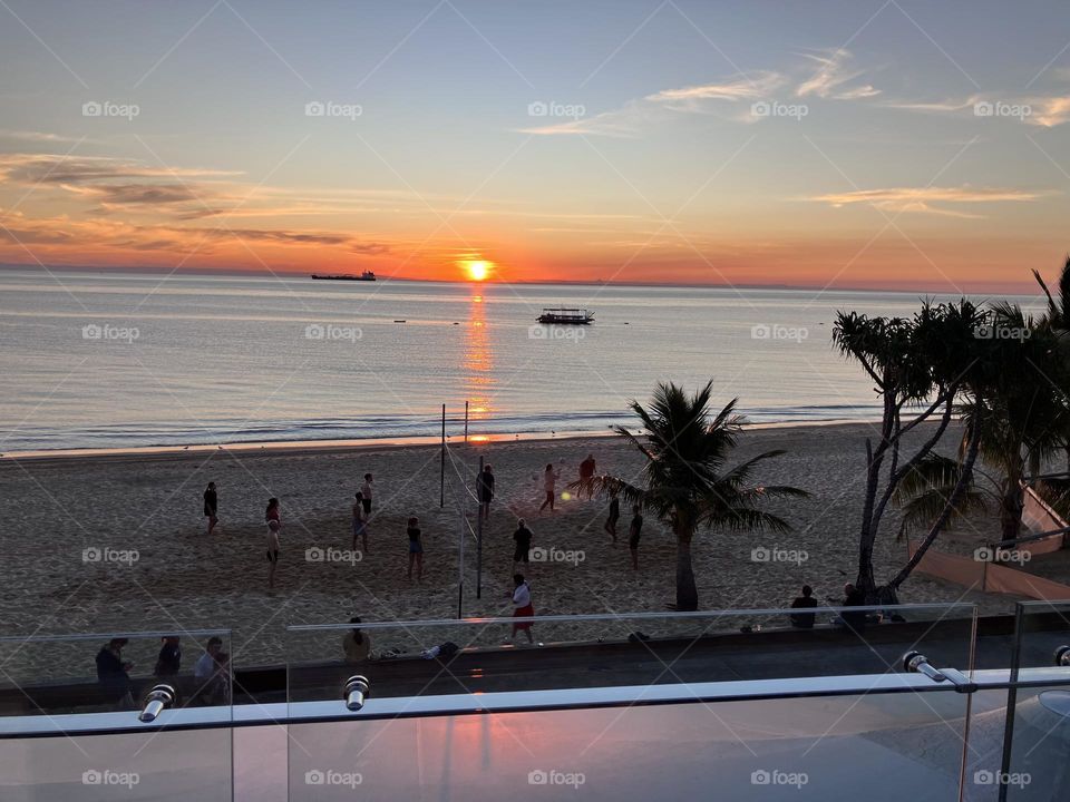 Sunset Stradbroke Island 