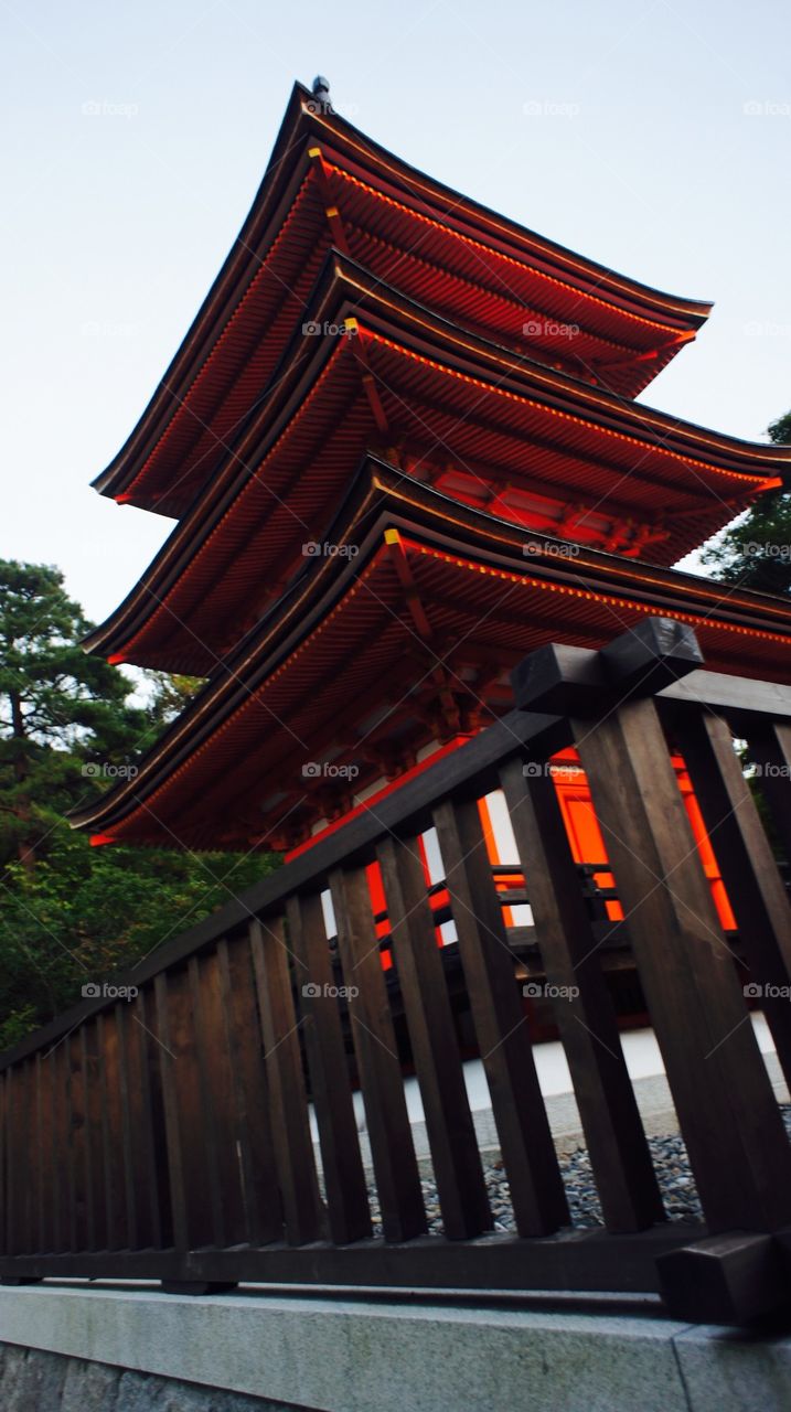 Pagoda shrine for girls at Kiyomizu dera