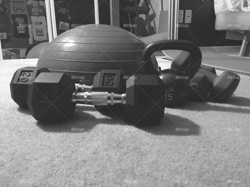 Daily life black and white