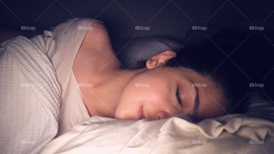 my sleeping style