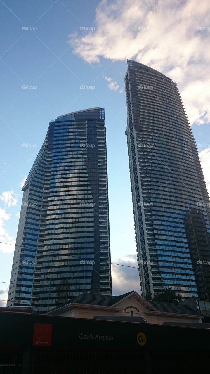 Skyscrapers. Gold Coast Surfers paradise