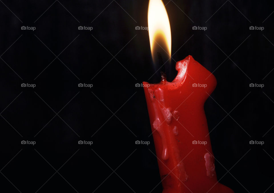 red candle