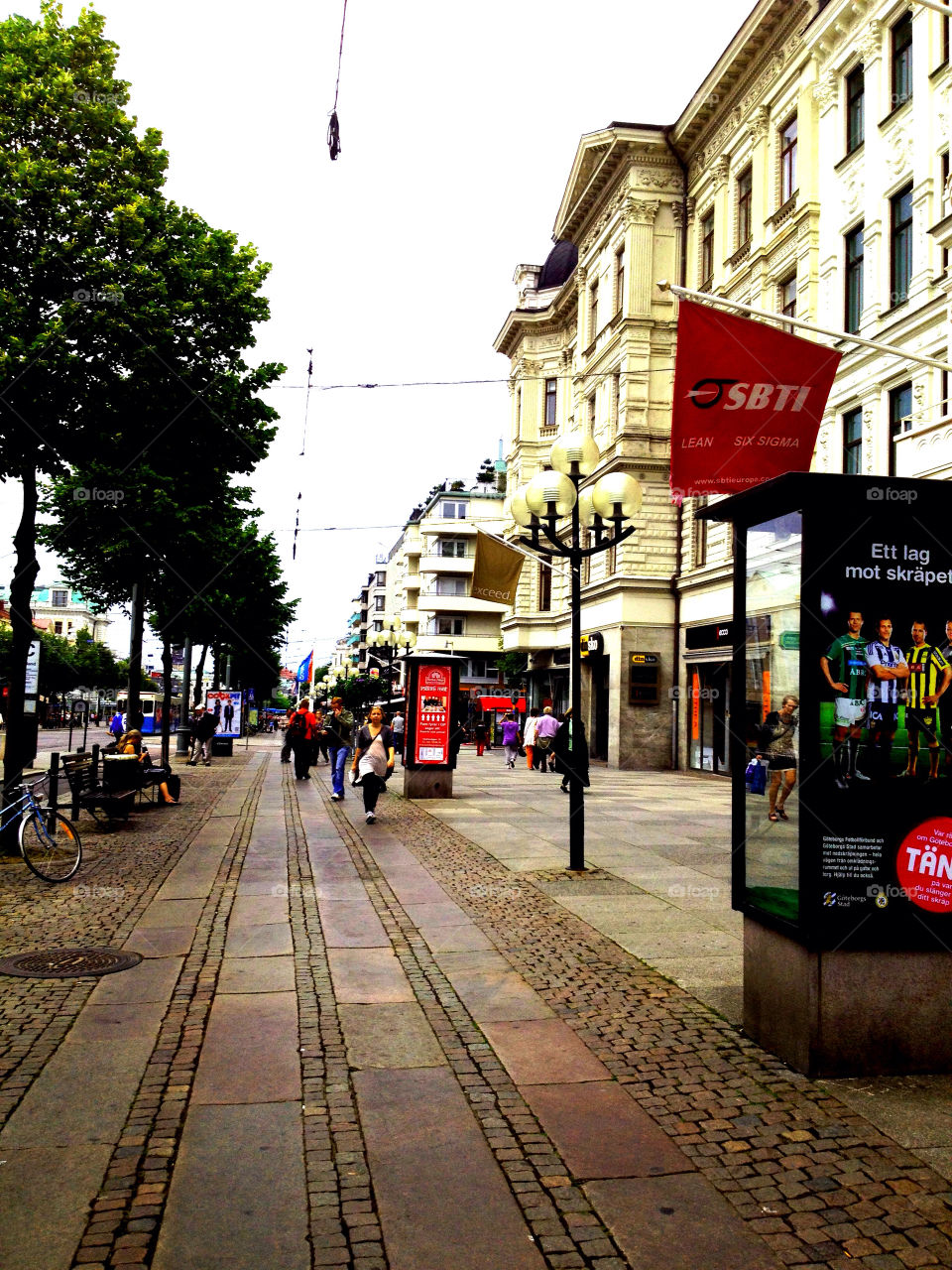 street sweden city people by leta