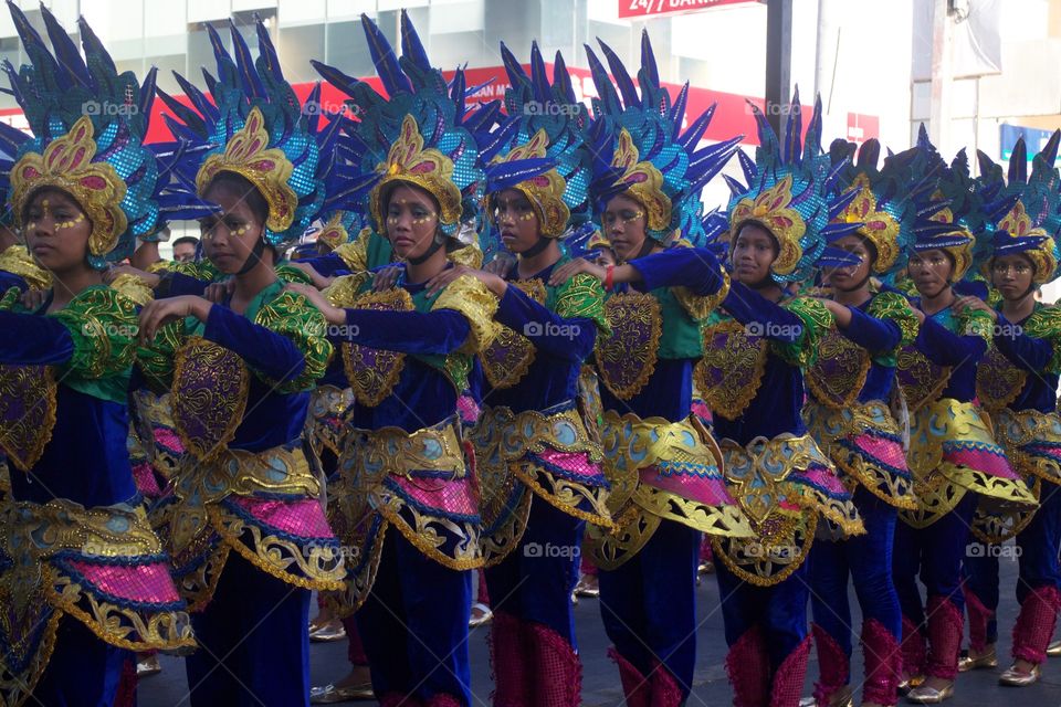 Fiesta parade, Philippines 