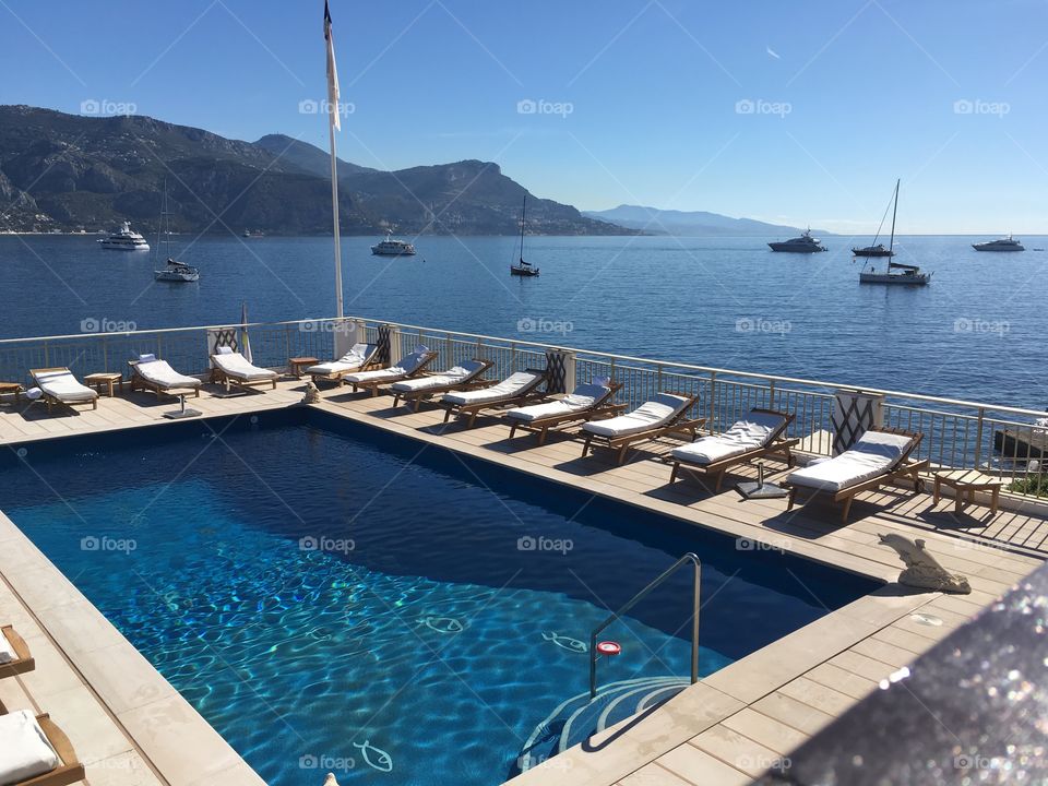 Pool and Sea View