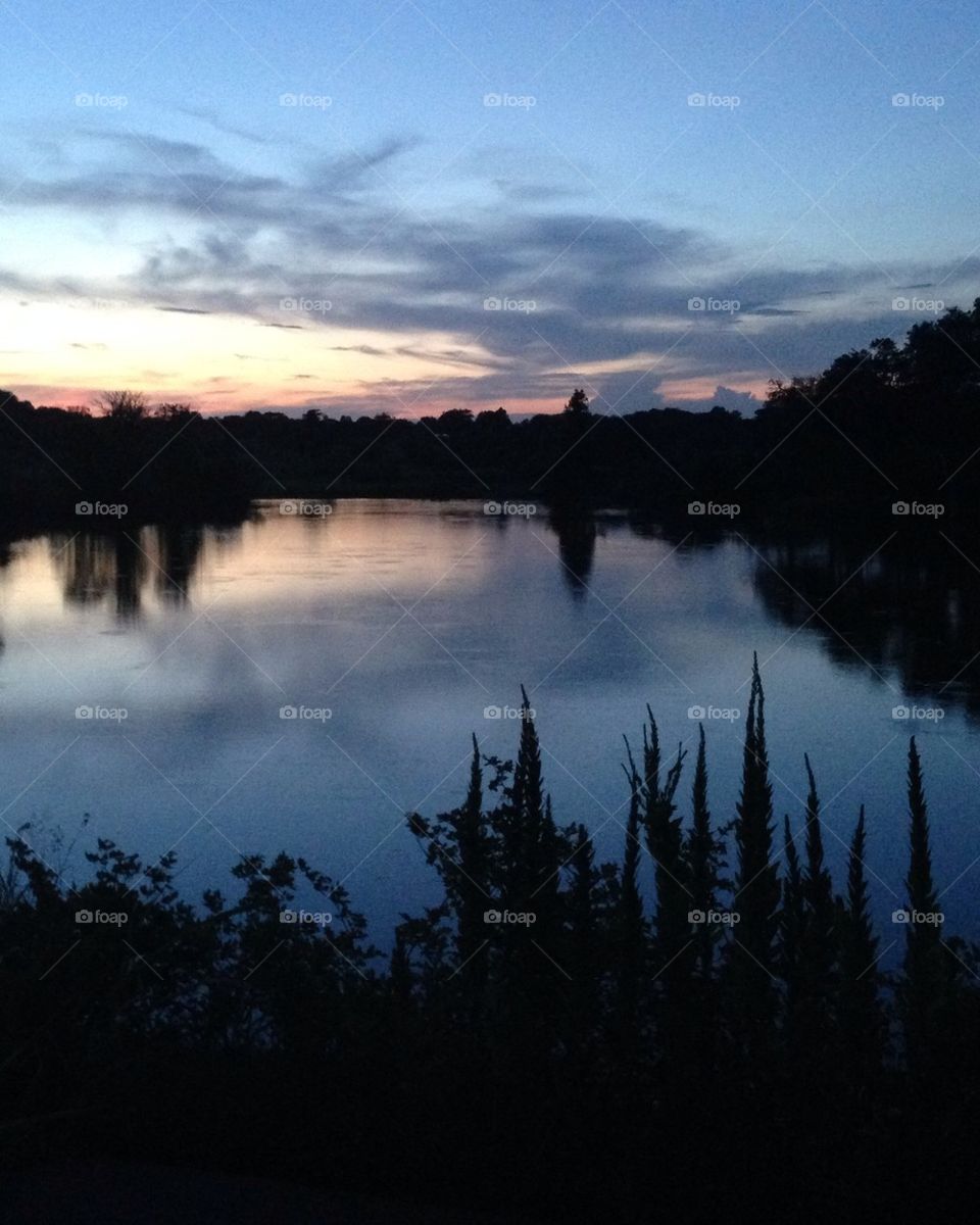 Evening At The Lake