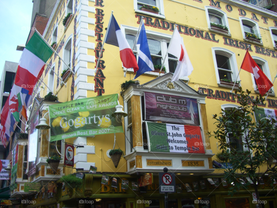 street city pub flags by jpt4u