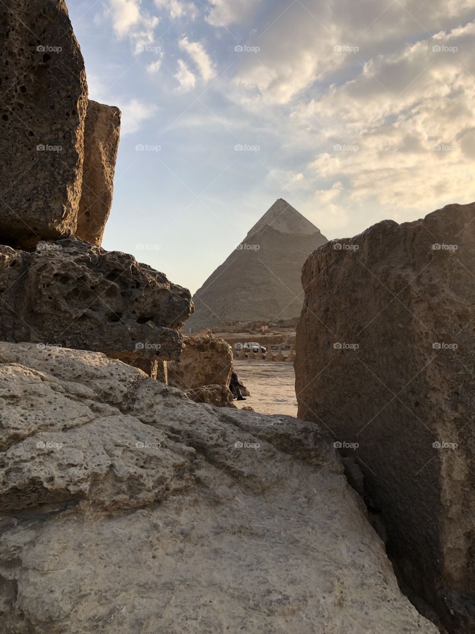 Egypt pyramids dessert sand 