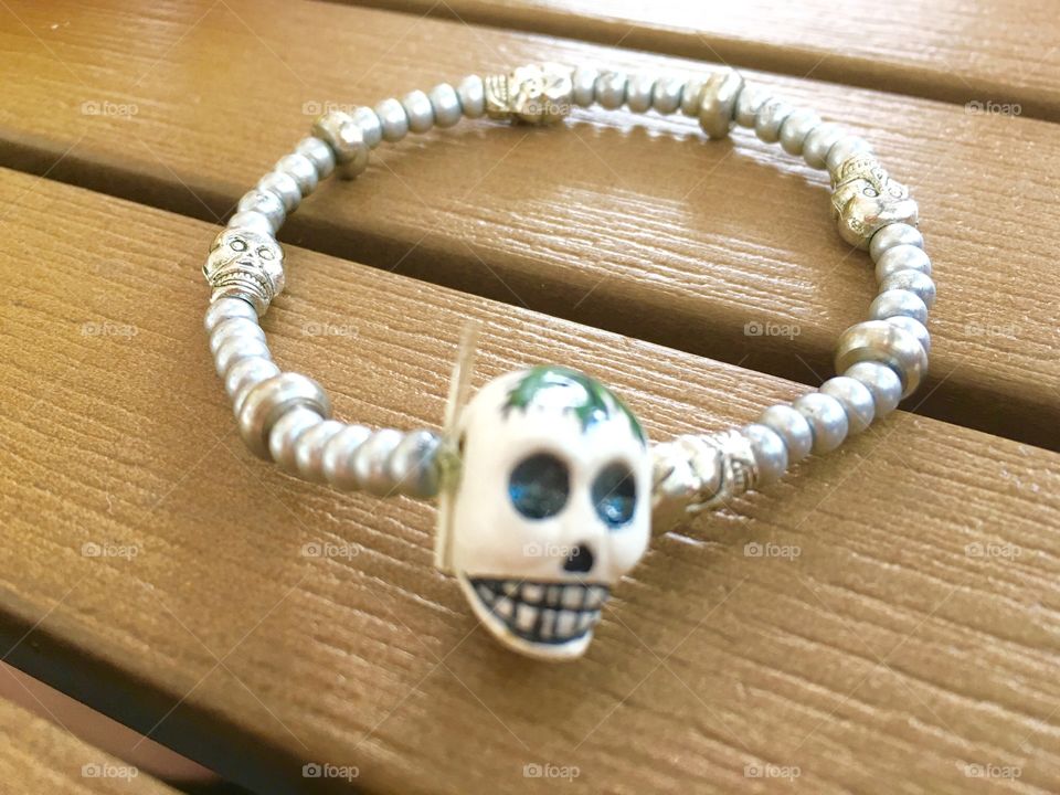 Homemade skull bracket 