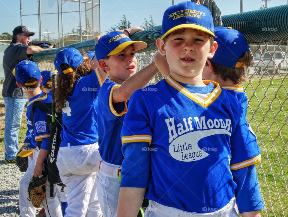 Young Baseball Team
