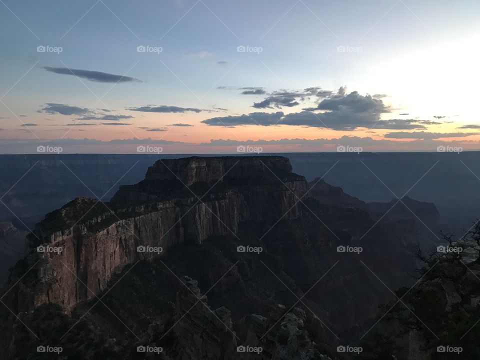 Grand Canyon North Rim sunset