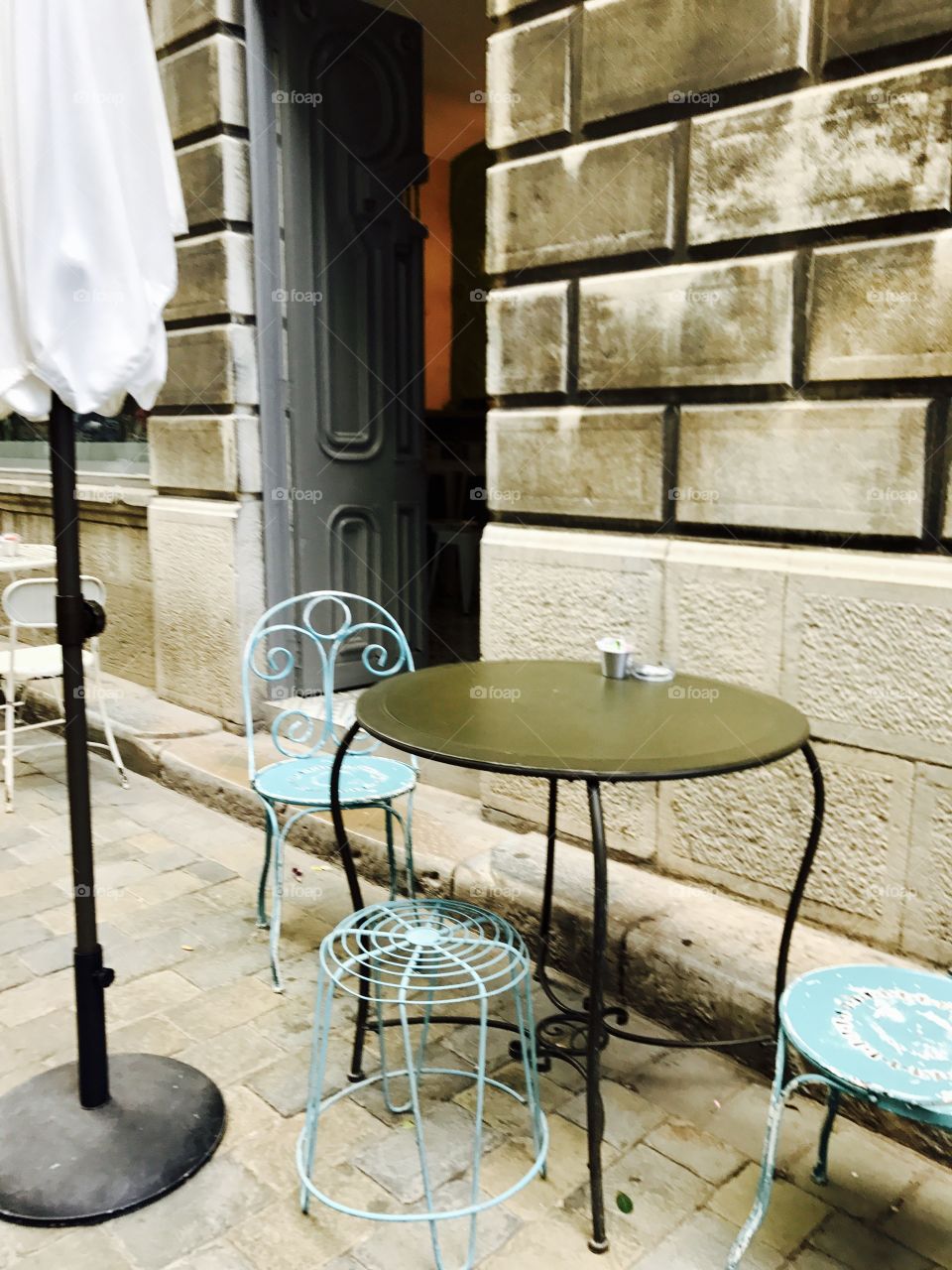 #outdoors #coffee #tea #table #chairs