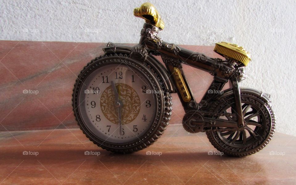 toy cycle with watch