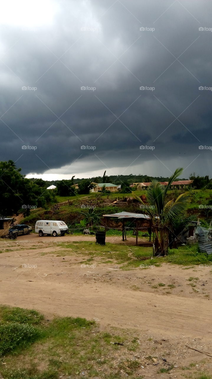 rain about to fall,  cloudy